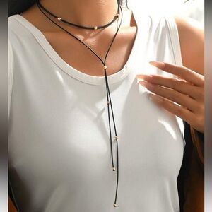 Boho rope Necklace M1577